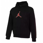 Jordan MVP Logo ilgas rankoves kasdienis džemperis vyrams vir&scaron;ūnės juodas FN6353-010 L