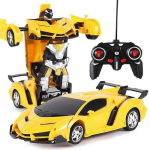 Nuotoliniu būdu valdomas automobilis Transformers - FOLAY - 1:18 - Transformacija vienu mygtuku