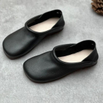 Butai Moterims Loafers Batai Dizaineriai Odiniai Laisvalaikiai Batai Rudeniniai Mink&scaron;ti Oksfordo batai 2024 m. Nauja tendencija vaik&scaron;čioti jaukus chaussures Moterys 35 juoda