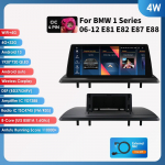 Ossuret 4G Carplay Android 13 Automobilio radijas BMW 1 serijai E81 E82 E87 E88 CCC CIC Be ekrano Multimedija 10.25 Automobilio i&scaron;maniosios sistemos GPS Stereo 4W 4G 32G