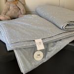 Auk&scaron;tos kokybės liocelio pluo&scaron;to vėsinanti antklodė vasarai, mink&scaron;ta, &scaron;ilkinė, &scaron;velni odai, vienviečio, dviviečio lovos užklotas, vasarinė, rudeninė, vėsi antklodė 150x200cm 1.25kg