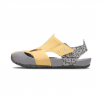 Jordan Flare Topaz Gold Tech Grey Light Graphite Cement Grey (PS) Vaikams skirti sportbačiai CI7849-700 33.5