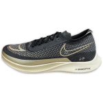 Nike ZoomX Streakfly Juodos Metalo Aukso Grūdelio Unisex Sportbačiai Balti Buriniai DJ6566-001 36
