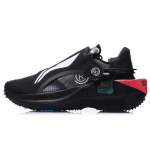 Li Ning Youxia Amortizuojantys Neslystantys Patvarūs Žemo profilio Bėgimo Bateliai Moterims kedai Juodi ARHQ152-1 36⅓