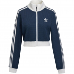 Adidas Originals Sportinis Džemperis Crop Vintage Logotipas Slim Fit Ilgomis Rankovėmis Striukė Moteri&scaron;ka Striukė KC2646 XL