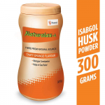 Naturolax-A Isabgol Psyllium Husk Milteliai 300g Pakuotė 1 Apelsinų Skonio Pluo&scaron;to Maisto Papildas Vir&scaron;kinimui
