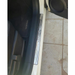 4vnt/stal. auto priedai nerūdijančio plieno slenksčio slenkstis, skirtas Nissan qashqai J10 2009 2010 2011 2012 2013 m. sidabras