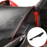 Carbon fiber cab door panel decoration cover for Corvette C7 2014-