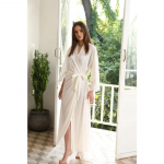 Ilgi aksominiai chalatai su nėrinių chalatu moterims nuotakos pamergės kimono chalatas vakarėlis mink&scaron;ta ponia vestuvių namų apranga &scaron;ilta aksominė chalato suknelė One Size