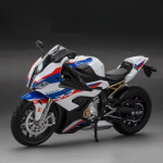 1:12 Kawasaki 400 H2R S1000RR modelio motociklų žaislai Lydinio lieto automobilio priekinio rato vairavimas su &scaron;viesa Motociklo žaislas vaikui Dovanai