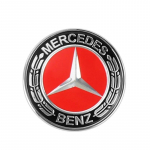 3D ABS logotipas automobilio priekinės grotelės priekinio variklio dangčio emblema lipdukas Mercedes Benz W203 W204 W205 W206 W212 W213 W221 W222 W223 priedams 57mm silver sticker