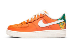Nike Air Force 1 LV8 Odiniai Laisvalaikio Žemi Teniso Batai Lava Oranžiniai Vaikams DQ5086-811 29.5