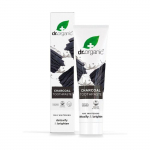 Dantų pasta - Dr Bio - Medžio anglis - 100 ml - Vegani&scaron;ka - Itin &scaron;velni juoda