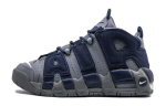 Nike Air More Uptempo 96 Cool Grey Midnight Navy GS 415082-009 38.5