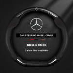 Automobilio vairo apdangalas Mercedes Benz A B C E S klasės AMG GLA GLB GLC GLE CLA CLS SLC GLS GLK SLK Vito ML Pilot A45 C43 C63 BD1 black