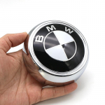 1 vnt. 3D ABS chromuotas juodas galinės bagažinės ženklelis su pagrindu BMW mėlynam ir baltam logotipui X5 E70 F15 X4 F26 X6 E71 F16 X3 F25 X5-E70 black