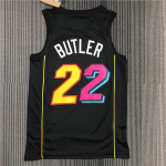 Miami Heat Krep&scaron;inio Džersis Individualus Spaudinys Jaunimui Suaugusiems Kvėpuojantis Bambuko Anglies Audinys XXL gray