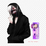 Tokyo Ghoul Ken Kaneki, t. 1 Lyginimo pleistras drabužiams Aplikacijos Lipdukai ant drabužių Kar&scaron;čiui jautrus tinkintas pleistras