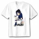 Japonijos anime Naruto Boruto Juokingi animaciniai mar&scaron;kinėliai vyrams uchiha itachi uzumaki sasuke XS balta