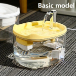 1,5 l Cat vandens fontanas automatinis recirkuliacinis filtras didelės talpos filtruojamas kačių &scaron;unų vandens gertuvė USB elektrinis nutildytas kačių vandens dozatorius