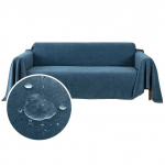 Neper&scaron;lampama sofos apsauga Velvet Four Seasons Solid Color Slipcover Daugiafunkcinė antklodė Moderni neslystanti namų svetainės dekoracija 90x180cm geltona