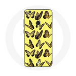 Coque pour Huawei P8 Lite 2017 Papillons Fond Jaune