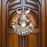 Velykų diena Kabančių ženklų dekoracijos patalpose namų dekoravimui. Ornamento sienų plok&scaron;telė