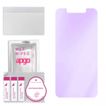 apgo Anti-Blue 9H Hybrid protective glass compatible with Tecno Camon 11, flexible nano glass, great replacement for tempered glass, scratch-resistant