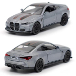 5 colių metalinio automobilio modeliavimas, i&scaron;skirtinis liejinys ir žaislinė transporto priemonė BMW M4 CSL kupė RMZ city 1:36 lydinio modelio dovanos vaikams