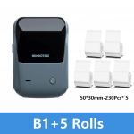 Niimbot B1 Mini ne&scaron;iojamas terminis spausdintuvas Lipdukų lipdukų gamintojas Ki&scaron;eninio spausdintuvo ženklinimo ma&scaron;ina Bluetooth Niimbot