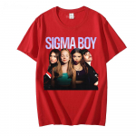 SIGMA BOY Spausdinimo mar&scaron;kinėliai Vasariniai grafiniai mar&scaron;kinėliai Kasdieniai hip-hop Camisetas Patogūs medvilniniai vir&scaron;utiniai mar&scaron;kinėliai trumpomis rankovėmis mink&scaron;ti mar&scaron;kinėliai S