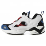 Reebok InstaPump Fury 95 Balti Juodi Vector Mėlyni Unisex Sportbačiai Core-Black Cloud-White 100033183 36