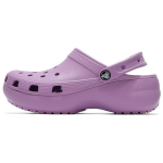 Crocs Classic Platform Clog EVA Sportiniai Sandalai Moteri&scaron;ki klumpės &Scaron;viesiai Violetinės 206750-5PR 34-35