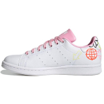 Adidas Stan Smith Doodle - Balti Rožiniai Moteri&scaron;ki Kedai Cloud-White True-Pink FX5680 37⅓