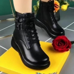 Mada Prabangūs Moteri&scaron;ki Batai Nauji Odiniai Aulinukai Dizainerio Platforminiai Moteri&scaron;ki Batai Retro Laisvalaikio Batai Moterims Chelsea Batai Botas Mujer 40 ruda