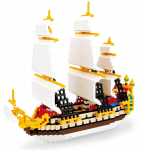 Kawada Nanoblock TINTIN Vienaragis