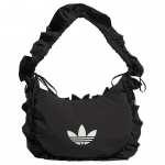 Adidas Originals Ruffles Madinga Didelė Ruffles Lengvai Ne&scaron;iojama Perdirbto Nailono Rankinė Moteri&scaron;ka Rankinė Juoda IA8915 Black