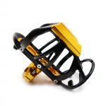 Motociklo vairo vandens butelio laikiklis aliuminio lydinio gėrimų gėrimų puodelio laikiklis stovo laikiklis motoroleriui, motociklui, MTB