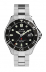 TIMEX Giliavandeniai Meredian 200 Kvarcinis 20 ATM Atsparus vandeniui Safyras Juodas TW2W82000 Vyri&scaron;kas laikrodis juoda