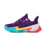 Under Armour CURRY SERIES 7 Amortizuojantys Atsparūs trinčiai At&scaron;okantys Krep&scaron;inio Batai Unisex Violetiniai 3027983-500 42