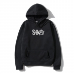 Hoodies 2023 Nauji SOA Sons of Anarchy Printing Summer Casual Colorblock &scaron;ilti auk&scaron;tos kokybės medvilniniai vyri&scaron;ki vir&scaron;utiniai drabužiai + &scaron;ortai XXL juoda
