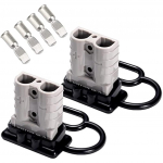 Akumuliatoriaus jungtis 50A ki&scaron;tukas 3,3&ndash;13,3 Mm&sup2; greitas prijungimas Akumuliatoriaus jungtis Greitojo prijungimo ki&scaron;tukas, skirtas automobiliniam kemperiui, karavanui, motociklui, valčiai saulės sistema 5x4x2cm