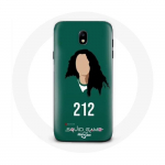 Coque pour Samsung Galaxy J5 2017 Squid Game Han Mi Nyeo Num&eacute;ro 212