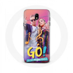 Coque pour Samsung Galaxy S4 Poursuis Tes R&ecirc;ves M&iacute;a C&aacute;ceres et Juanma Portolesi Go! Vive a tu manera