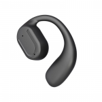 TWS belaidės ausinės Bluetooth 5.3 Ear Clip HiFi stereo ausinės Sportinės ausinės, vandeniui atsparios vienos ausies kabliuko verslo ausinės, skirtos Xiaomi Huawei juoda