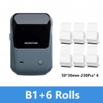 Niimbot B1 Mini ne&scaron;iojamas terminis spausdintuvas Lipdukų lipdukų gamintojas Ki&scaron;eninio spausdintuvo ženklinimo ma&scaron;ina Bluetooth Niimbot