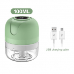 Mini USB belaidė elektrinė česnako grūstuvės mėsmalė Daržovių čili mėsmalė Maistas