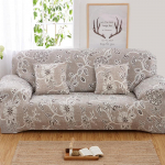 1 vnt gėlėmis margintas sofos užvalkalas spandex elastingi sofos užvalkalai, skirti miegamojo biuro svetainės Svetainės baldų apsaugai namų dekoravimui 1pc 4 Seater