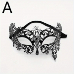 1 vnt. Sexy Ladies Masquerade Ball Kaukė Venecijos vakarėlio akių kaukė suvarstoma Naujas juodas karnavalinis kostiumas Seksualaus vakarėlio dekoras A