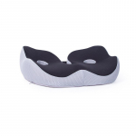 Memory Foam Sėdimkaulio Atleidimo Sėdynės Pagalvėlė Sėdmeniams Apatinei Nugaros Daliai Pakinklinei Sausgyslei Klubams Sėdimajam Gumburui Mažina Nuovargį Kėdėi juoda